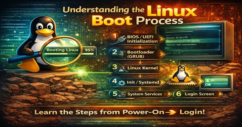 Linux Boot Process Explained Step by Step