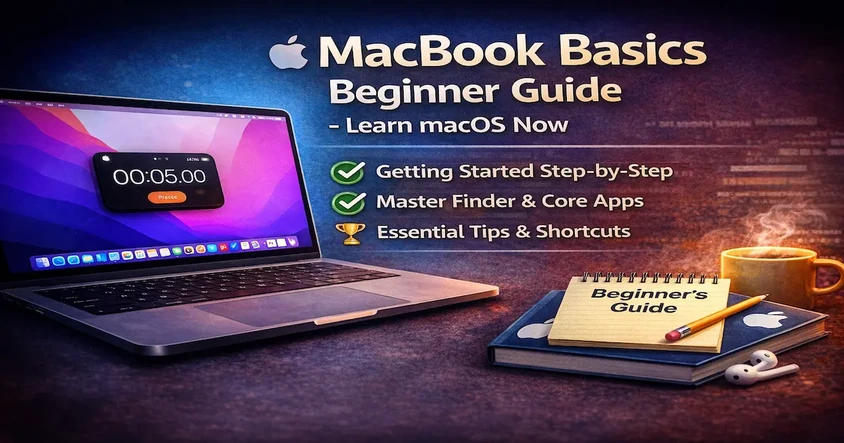 MacBook Basics Beginner Guide - Learn macOS Now