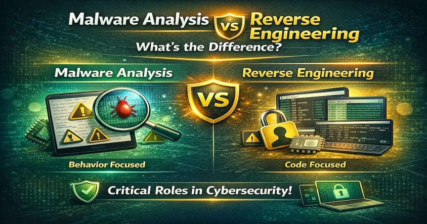 Malware Analysis vs Reverse Engineering Explained