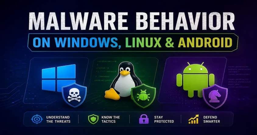 Malware Behavior on Windows, Linux & Android