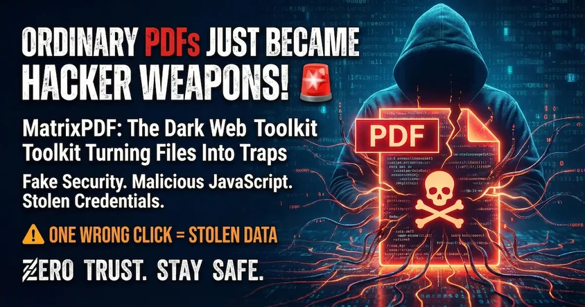 MatrixPDF Attack - How Hackers Weaponize PDFs