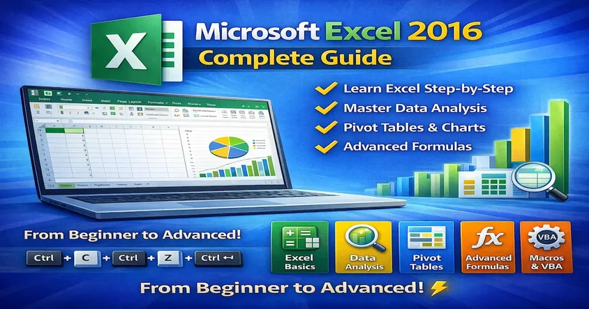 Microsoft Excel 2016 Complete Guide