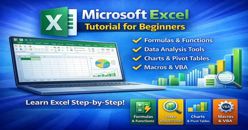 Microsoft Excel Tutorial for Beginners