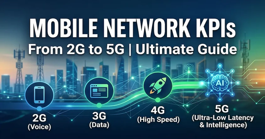 Mobile Network KPIs From 2G to 5G Guide