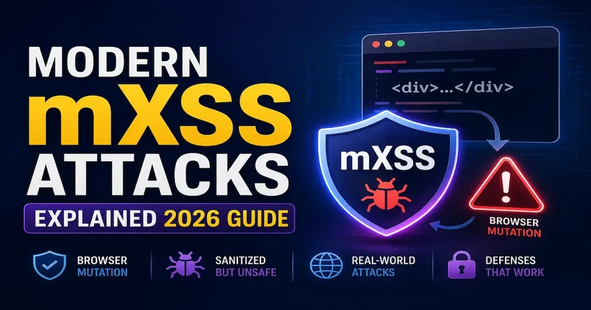Modern mXSS Attacks Explained 2026 Guide