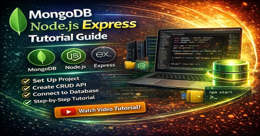 MongoDB Node.js Express Tutorial Guide