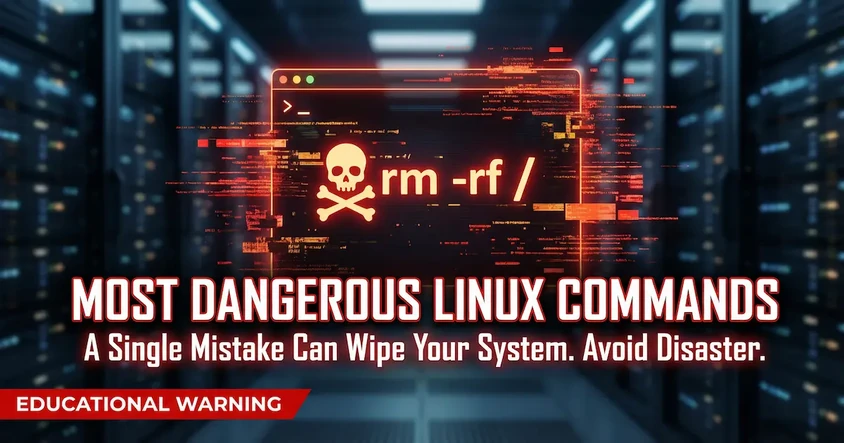 Most Dangerous Linux Commands You Must Know