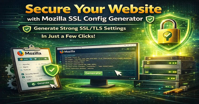 Mozilla SSL/TLS Config Generator Tool