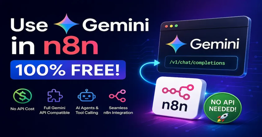 Mse Ai Gemini Free API for n8n Integration