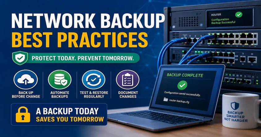 Network Backup Best Practices for Engineers