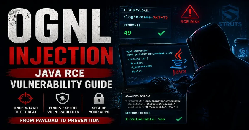 OGNL Injection: Java RCE Vulnerability Guide