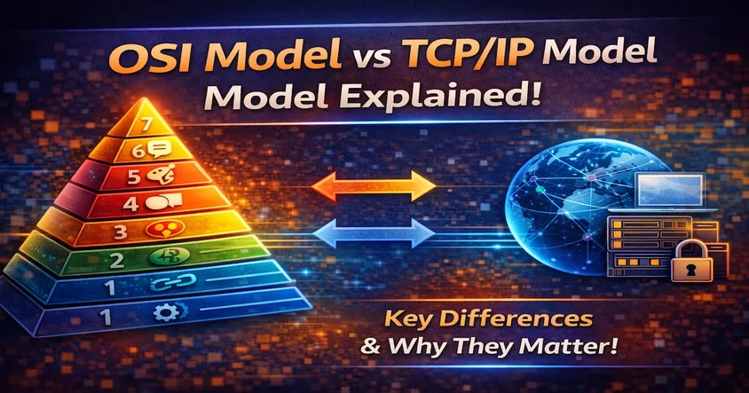 OSI & TCP/IP Models Explained Simply for Beginners