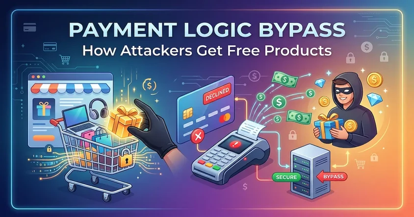 Payment Logic Bypass in Web Apps Security