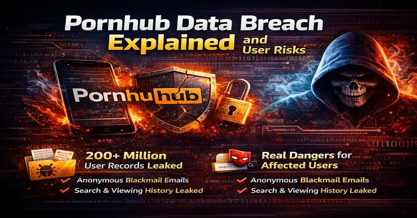 Pornhub Data Breach Explained and User Risks