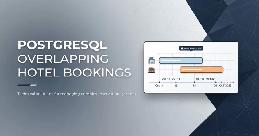 PostgreSQL Overlapping Hotel Bookings