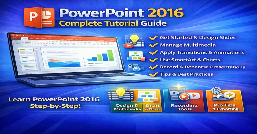 PowerPoint 2016 Complete Tutorial Guide