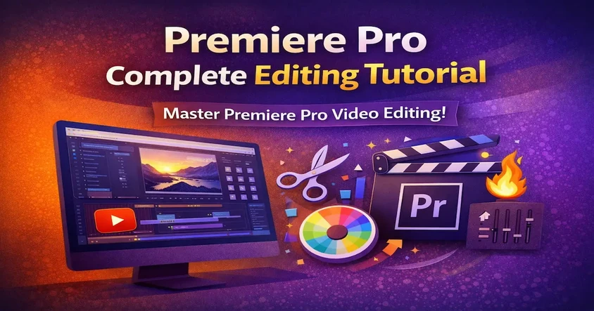 Premiere Pro Complete Editing Tutorial