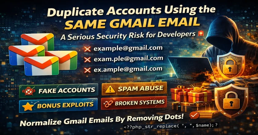 Prevent Duplicate Gmail Accounts Securely