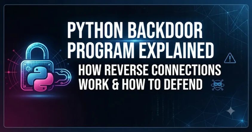 Python Backdoor Program Explained Guide