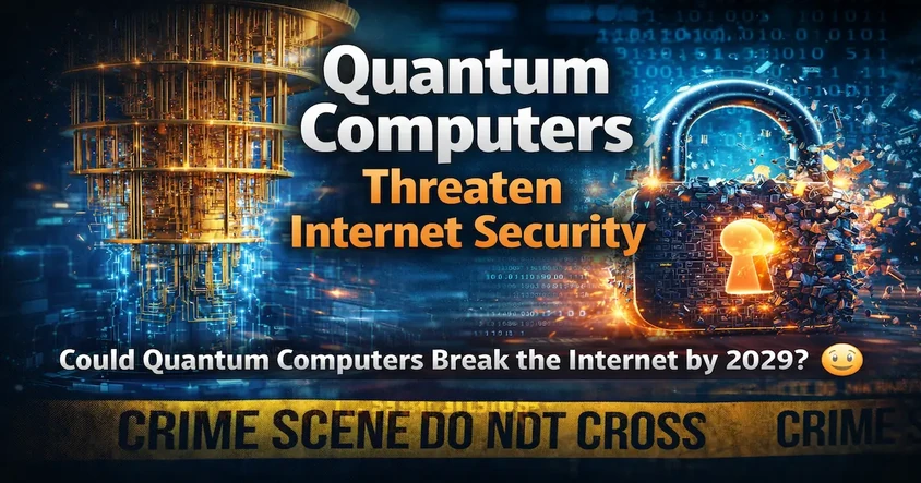 Quantum Computers Threaten Internet Security