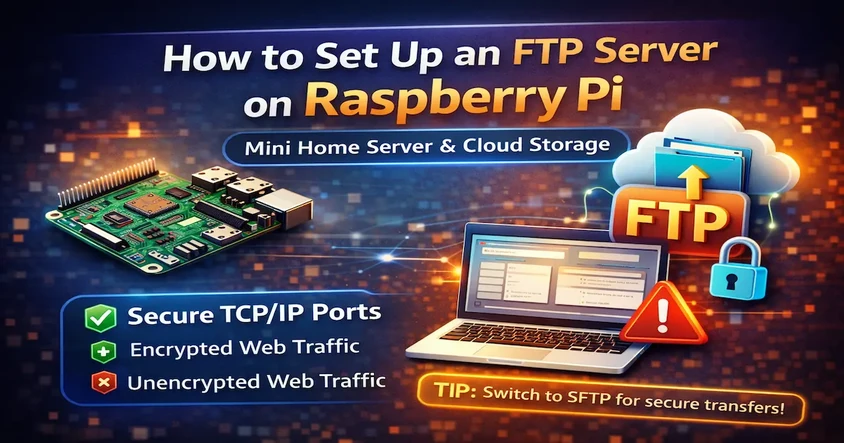 Raspberry Pi FTP Server Setup Guide