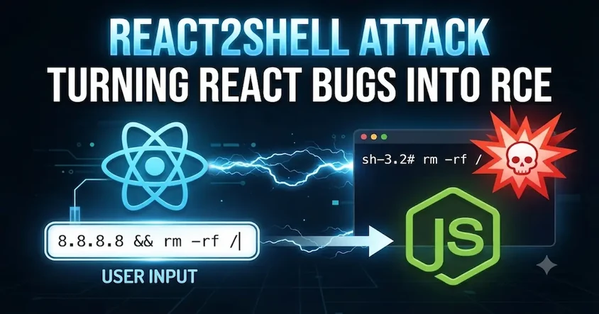 React2Shell Attack Turning React Bugs into RCE