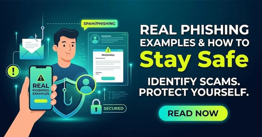 Real Phishing Examples and How to Stay Safe