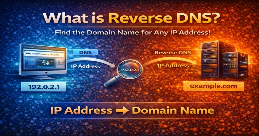 Reverse DNS Lookup & PTR Record Explained