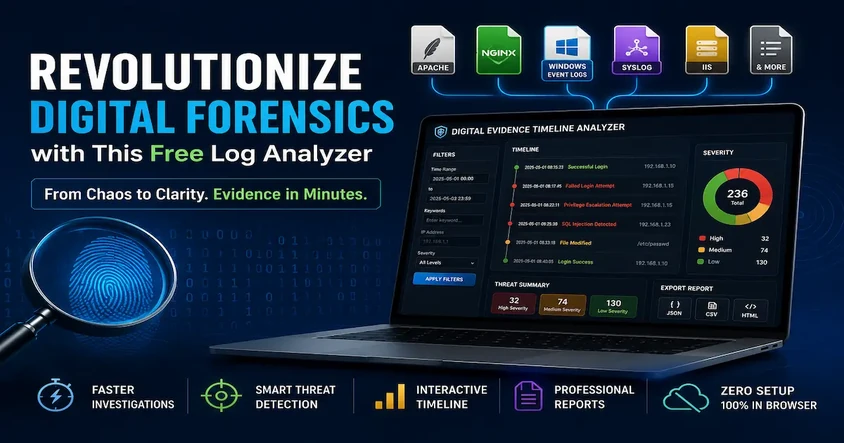 Revolutionize Digital Forensics with This Free Log Ana.