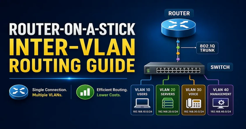 Router-on-a-Stick Inter-VLAN Routing Guide