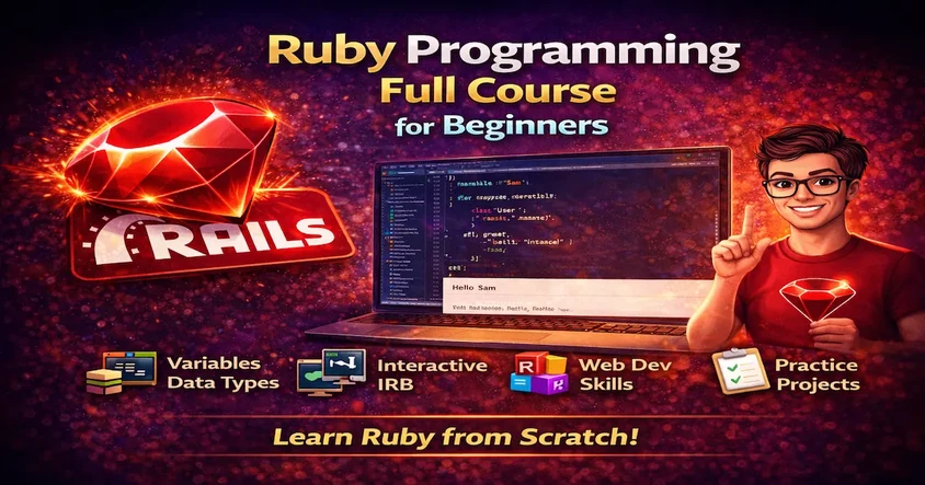 Ruby Programming Full Course for Beginners