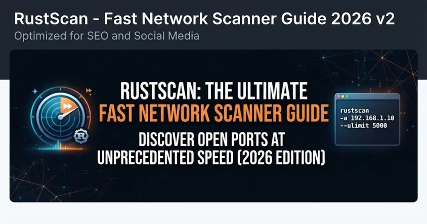 RustScan - Fast Network Scanner Guide 2026 v2