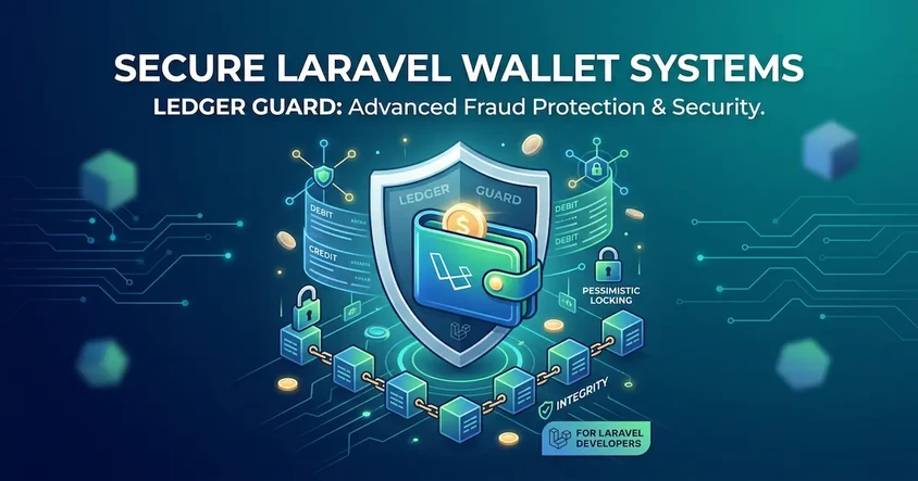 Secure Laravel Wallet System with Ledger Guard