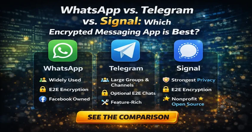Secure Messaging: WhatsApp, Signal & Telegram