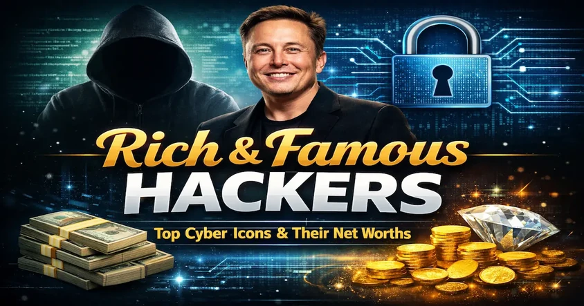 Top 10 Richest Hackers & Cyber Icons 2026 Now