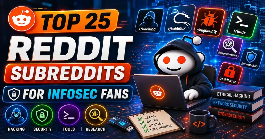 Top 25 Reddit Subreddits for Infosec Fans
