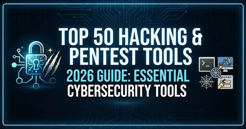 Top 50 Hacking and PenTest Tools 2026 Guide