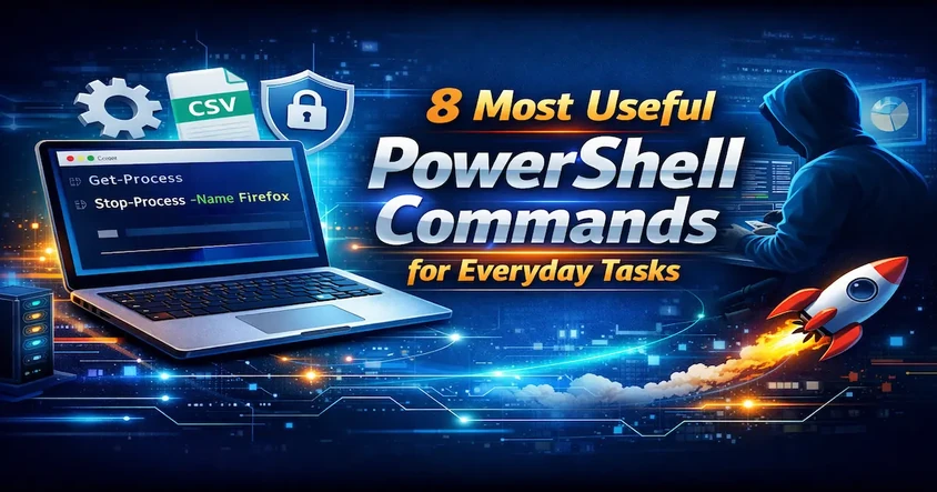 Top 8 PowerShell Commands Every Windows User Must Know
