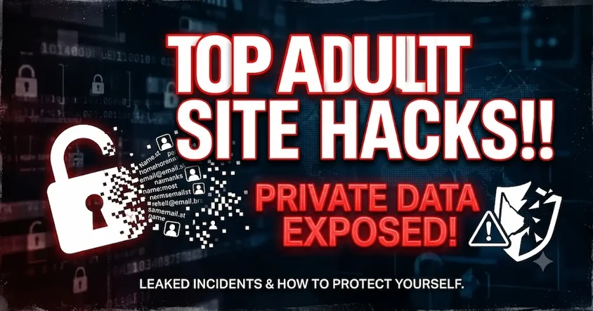 Top Adult Site Hacks That Exposed User Data!!
