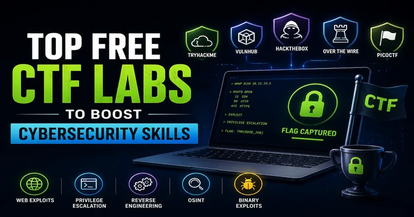 Top Free CTF Labs to Boost Cybersecurity Skills