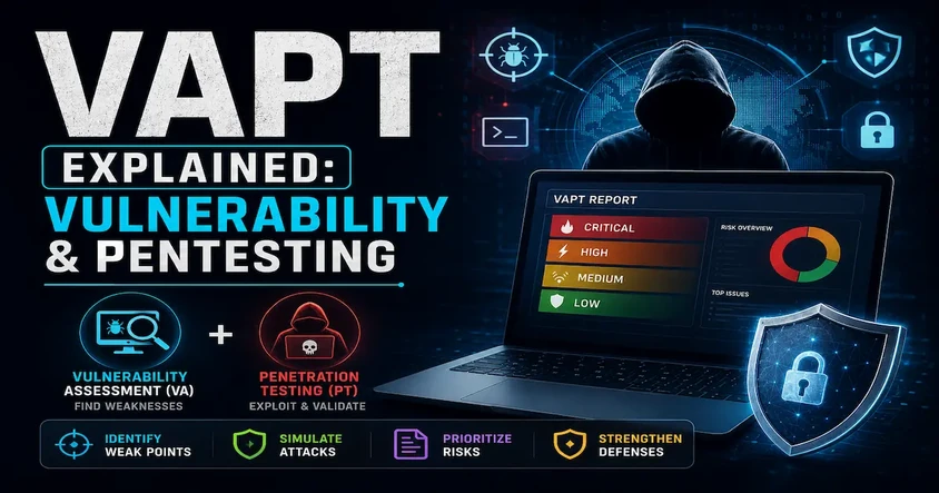 VAPT Explained: Vulnerability & Pentesting