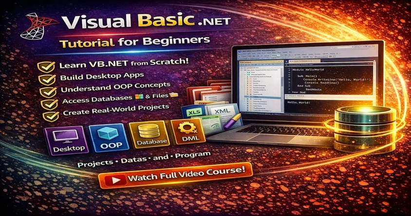 Visual Basic .NET Tutorial for Beginners