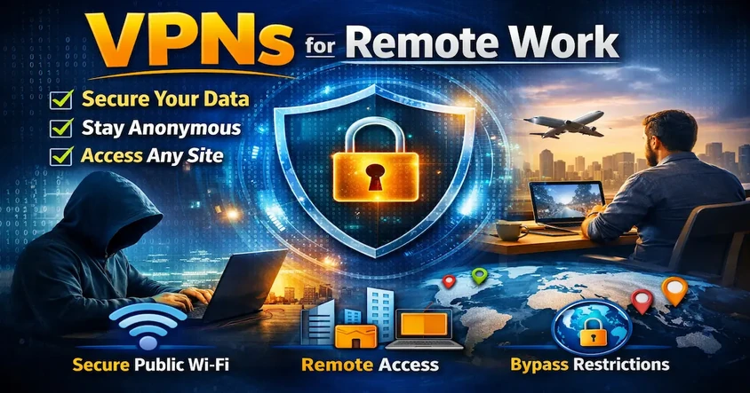 VPN for Remote Work: Secure & Fast Internet
