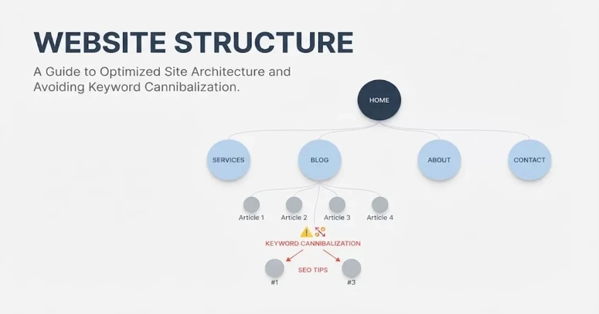 Website Structure and Keyword Cannibalization