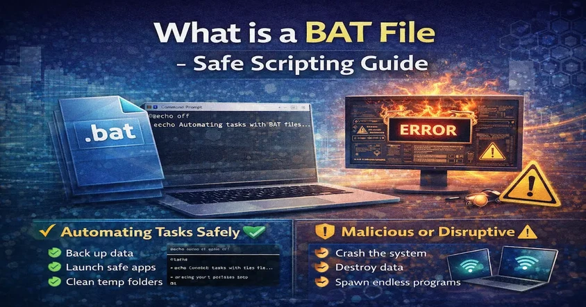 What is a BAT File - Safe Scripting Guide