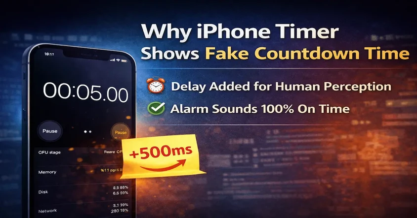Why iPhone Timer Shows Fake Countdown Time
