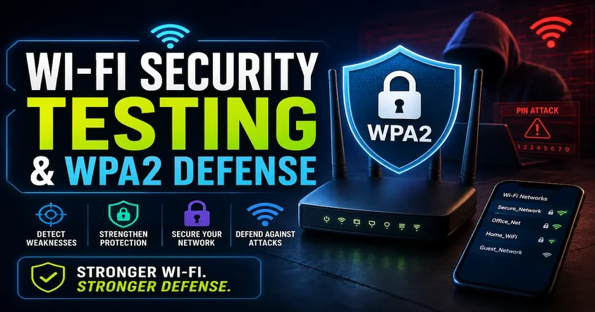 Wi-Fi Security Testing and WPA2 Defense