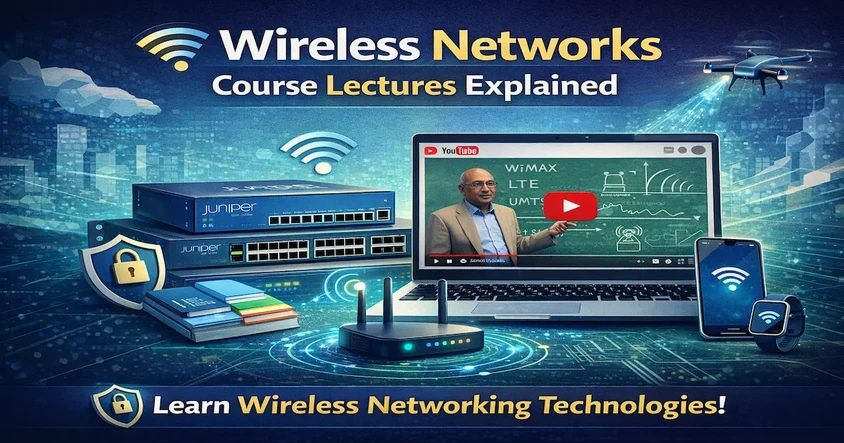 Wireless Networks Course Lectures Explained