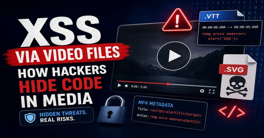 XSS via Video Files: How Hackers Hide Code in Media