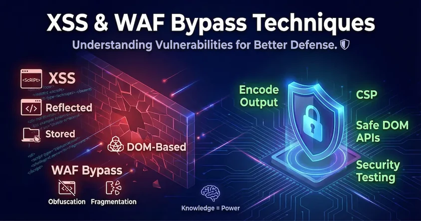 XSS & WAF Bypass Guide for Security Testing!